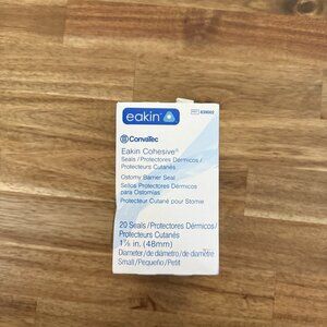 Eakin ConvaTec Cohesive Ostomy Barrier Seals Small 1  7/8” 48 mm 839002 20 Ct